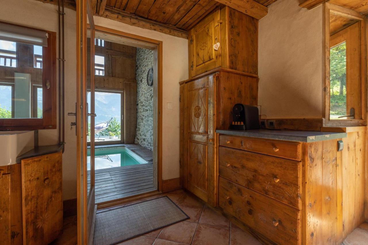 Apartmán Ferme De Faustine 1 - Piscine Saint-Gervais-les-Bains Exteriér fotografie