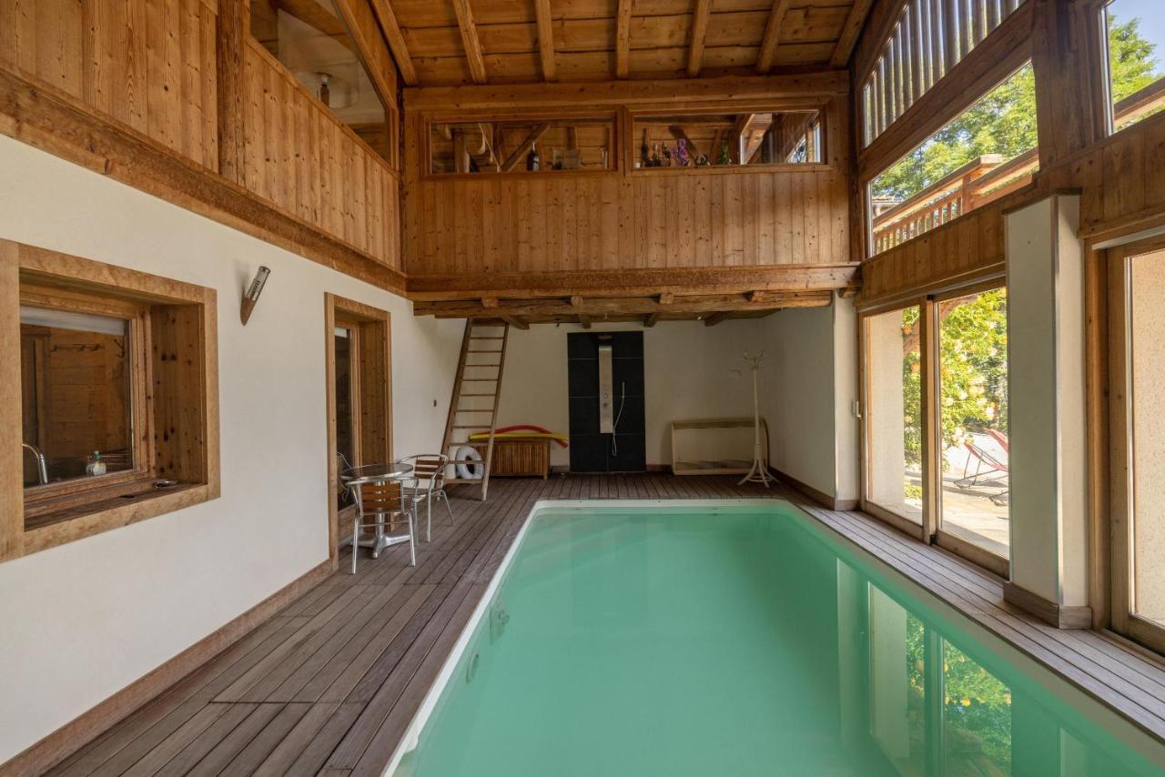 Apartmán Ferme De Faustine 1 - Piscine Saint-Gervais-les-Bains Exteriér fotografie