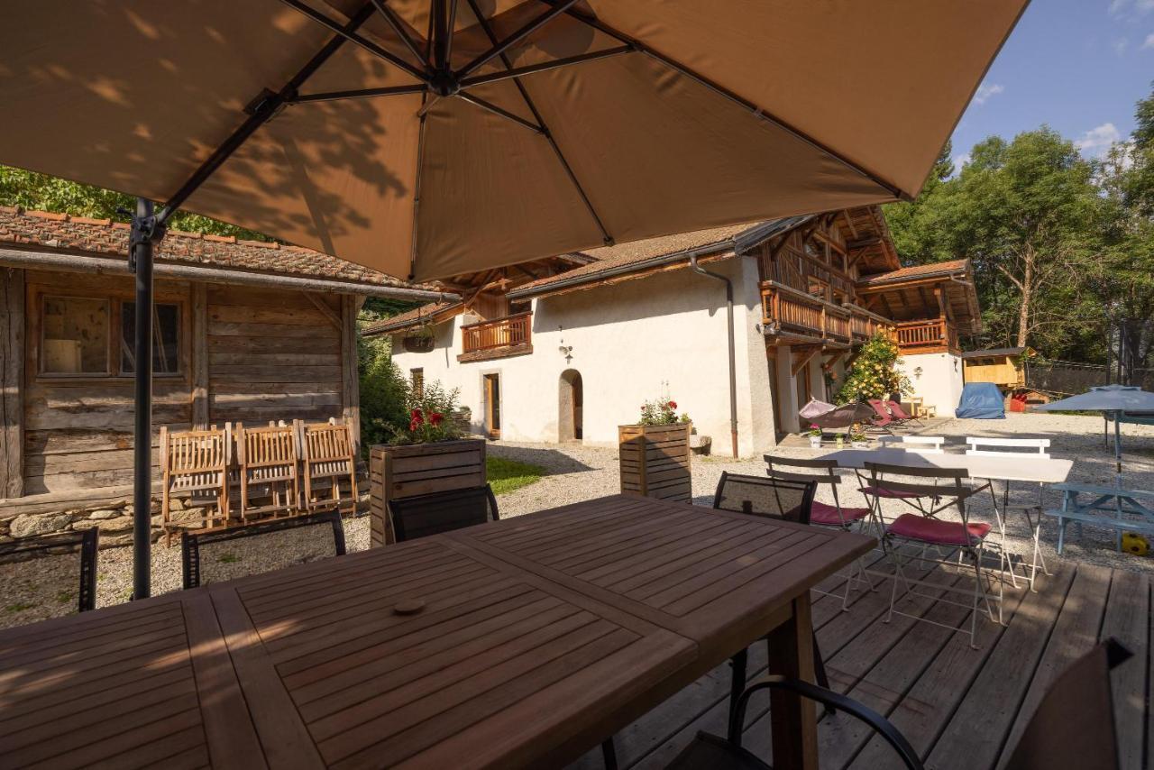 Apartmán Ferme De Faustine 1 - Piscine Saint-Gervais-les-Bains Exteriér fotografie